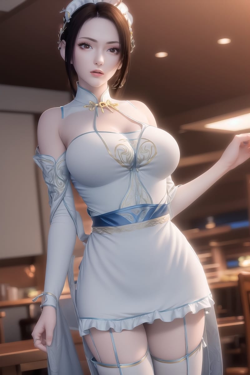 《斗罗大陆》吊带丝袜比比东3D引擎图片_1