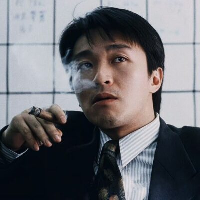 周星驰电影中抽烟经典镜头图片