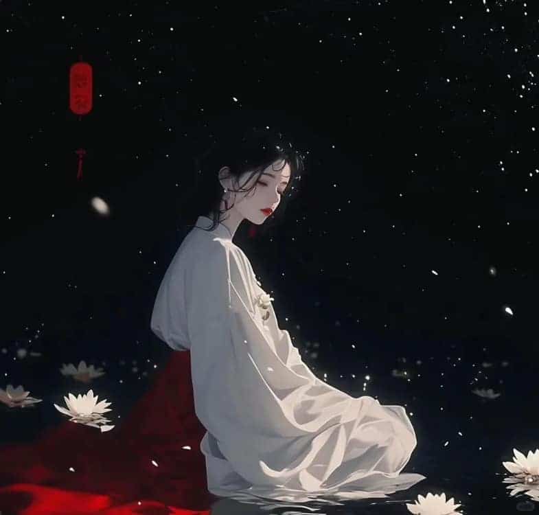 优质古风冷艳潇洒动漫女生头像_2