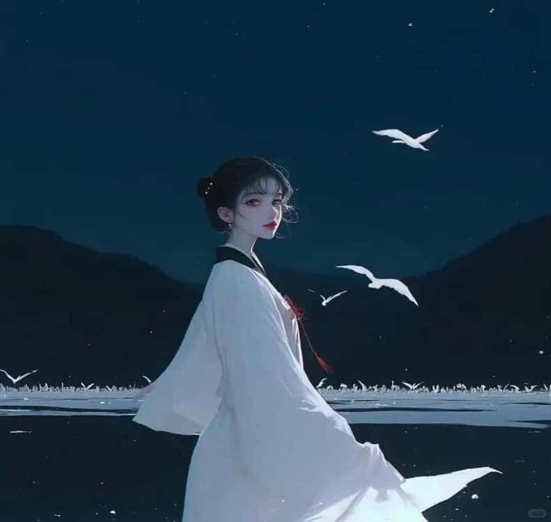 优质古风冷艳潇洒动漫女生头像_3
