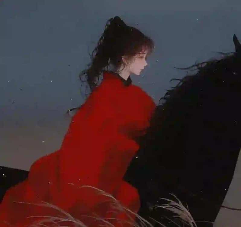 优质古风冷艳潇洒动漫女生头像_5