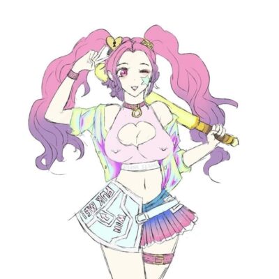 王者荣耀阿轲无小内无爱心轮滑图片有图有真相
