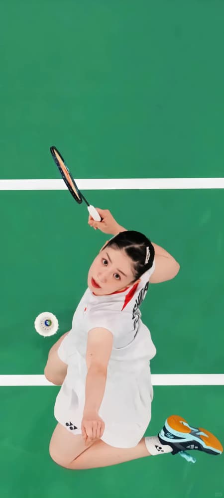 日本美女羽毛球运动员志田千阳美图_2