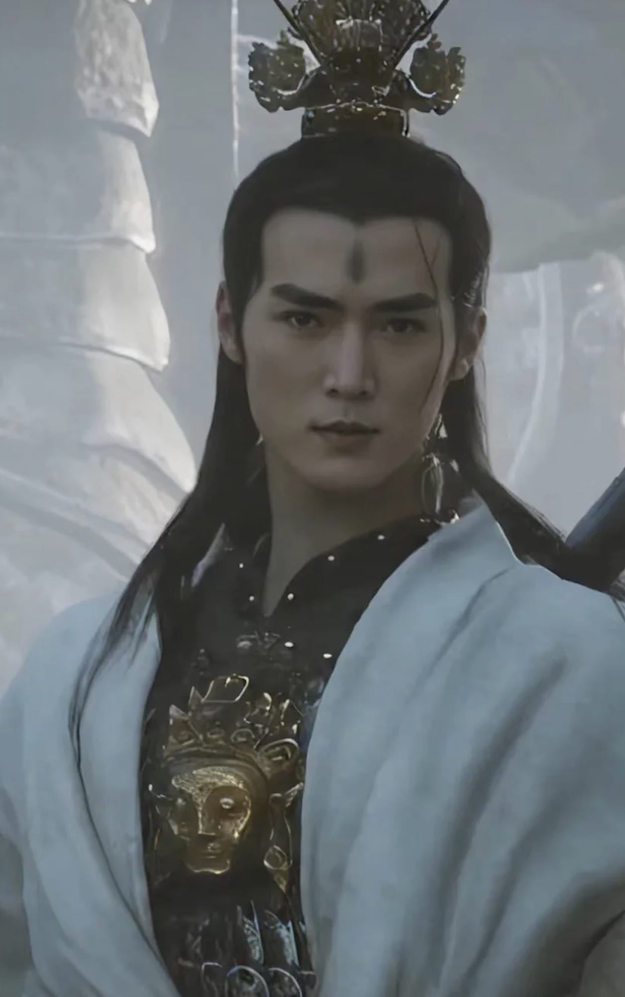 《黑神话悟空》二郎神建模换脸焦恩俊图片_1