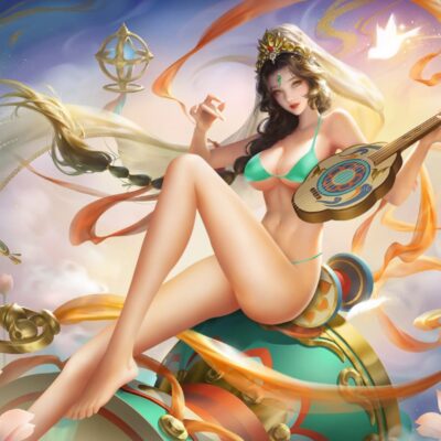 王者荣耀女角色无小内无爱心图片