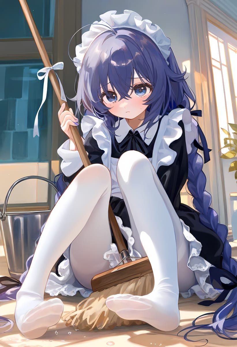 白丝jk美女被爆羞羞动漫二创创图片_6