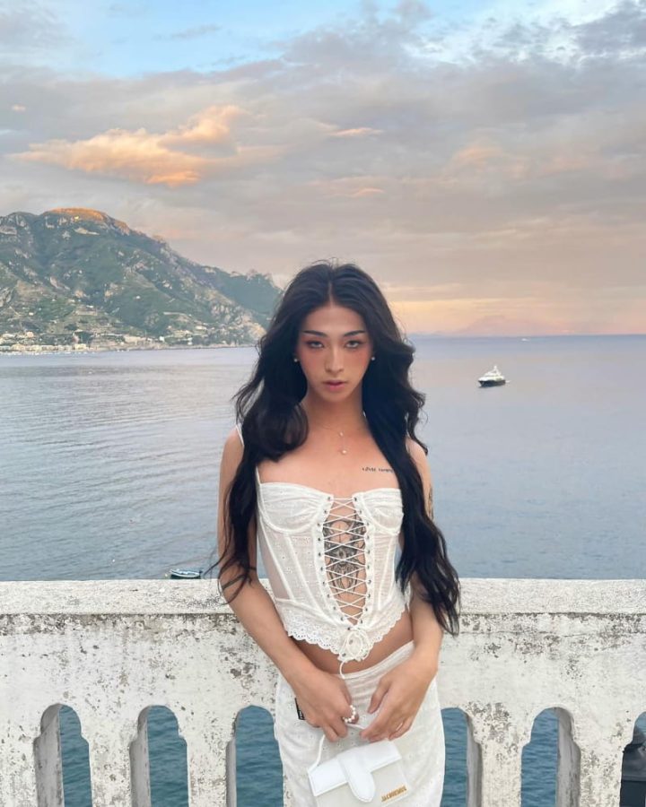 伊能静儿子恩利女装大佬图片_2