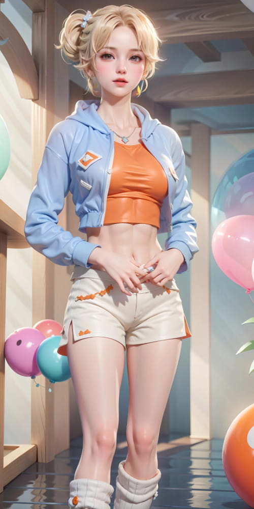 王者荣耀姬小满的腿到底有多长？姬小满长腿图片_1