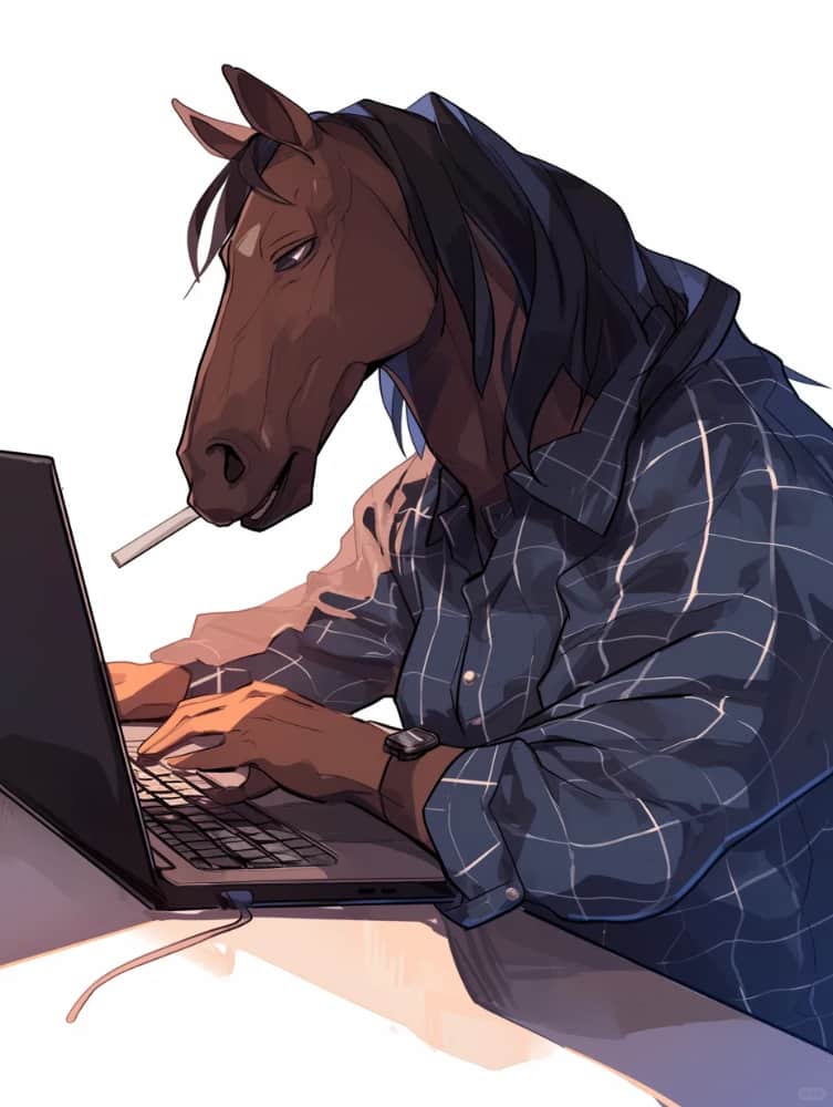 工作中的牛马发朋友圈配图_1