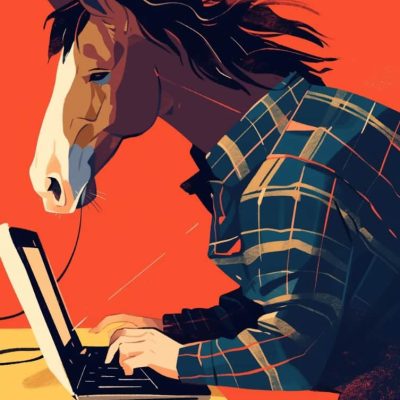 工作中的牛马发朋友圈配图