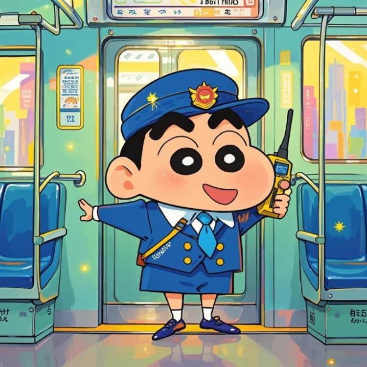 蜡笔小新工作后卡通头像图片_12