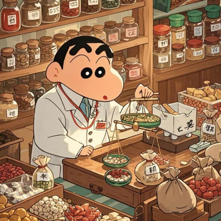 蜡笔小新工作后卡通头像图片_15