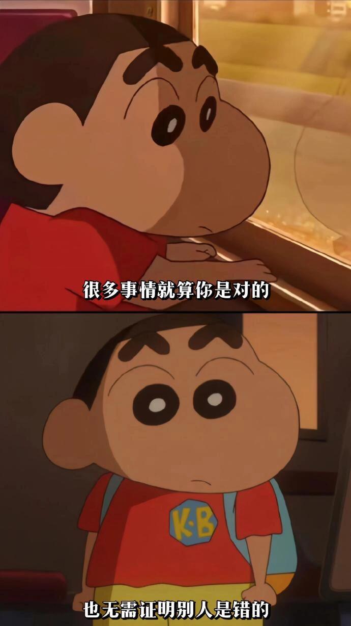 蜡笔小新配图,成年人最大的清醒:管好自己,不渡他人_5