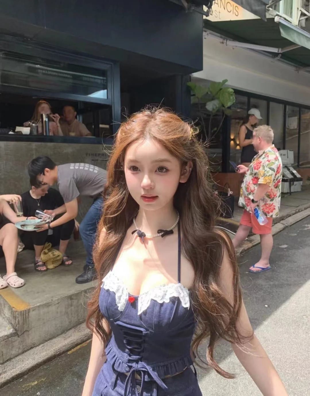 王思聪女朋友懒懒正脸照_1