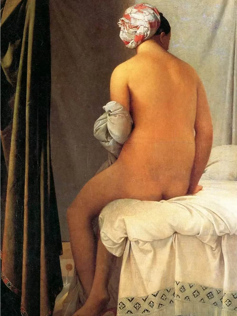 女性没有穿衣是什么样？请看这些世界名画_2