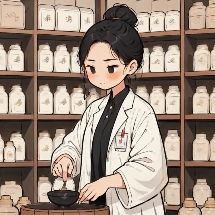 中医药剂师男女微信头像图片_1