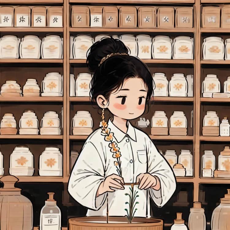 中医药剂师男女微信头像图片_6