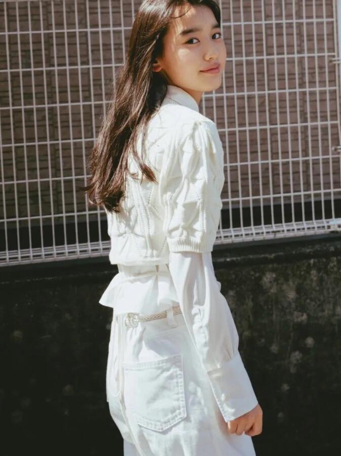 椿(つばき)さん14岁女孩的神仙颜值图片_14