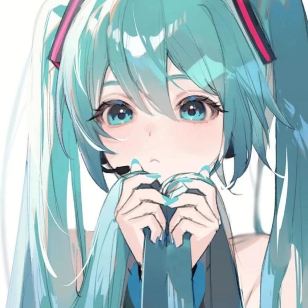 刘晓庆同款初音未来头像图片_1