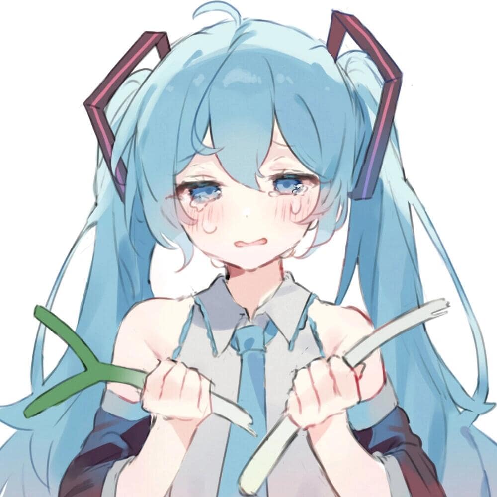 刘晓庆同款初音未来头像图片_2