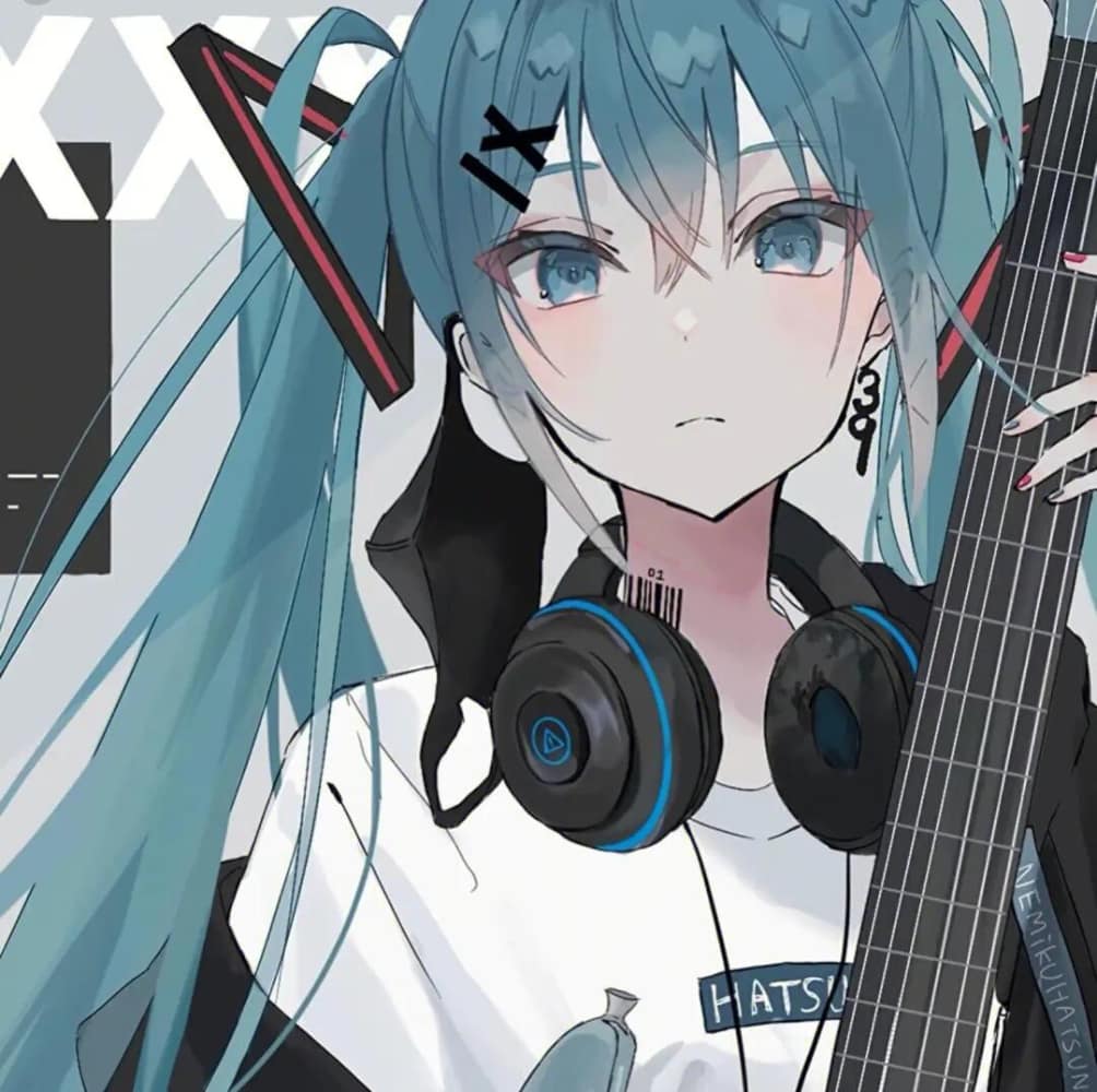 刘晓庆同款初音未来头像图片_3