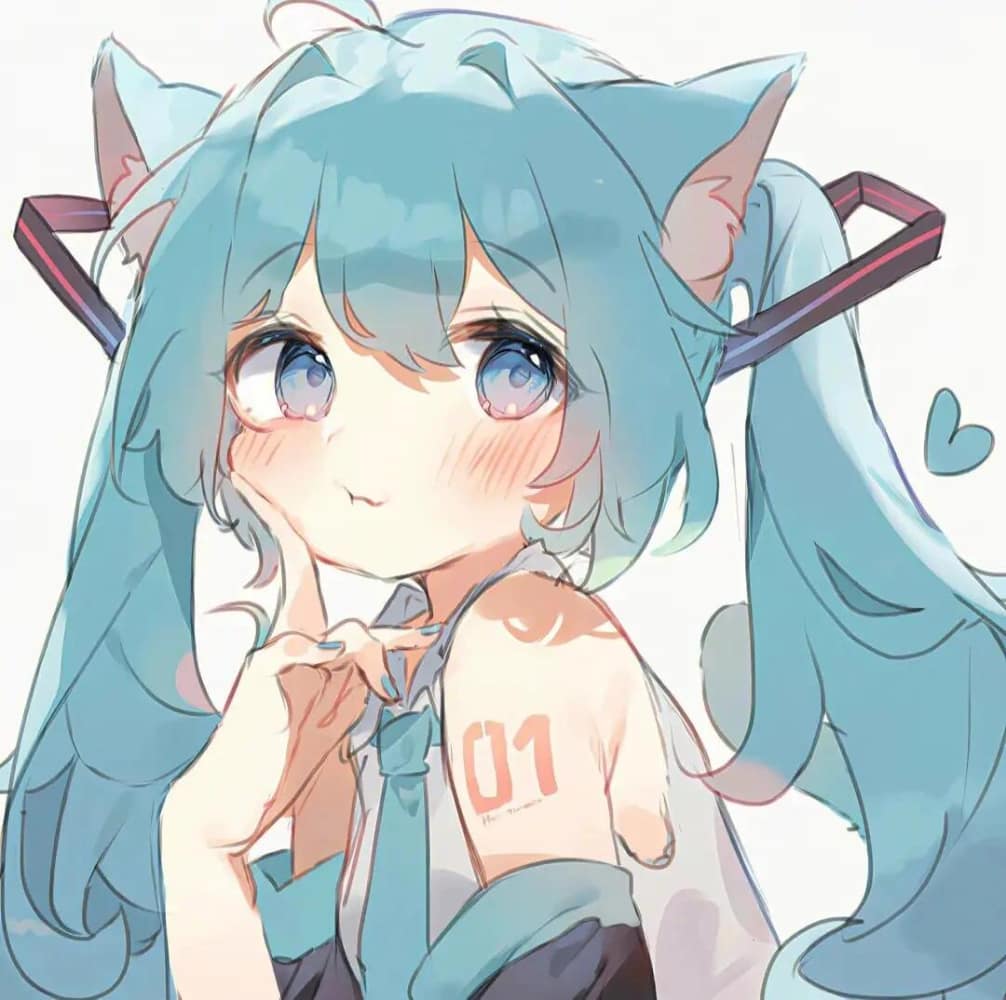 刘晓庆同款初音未来头像图片_4
