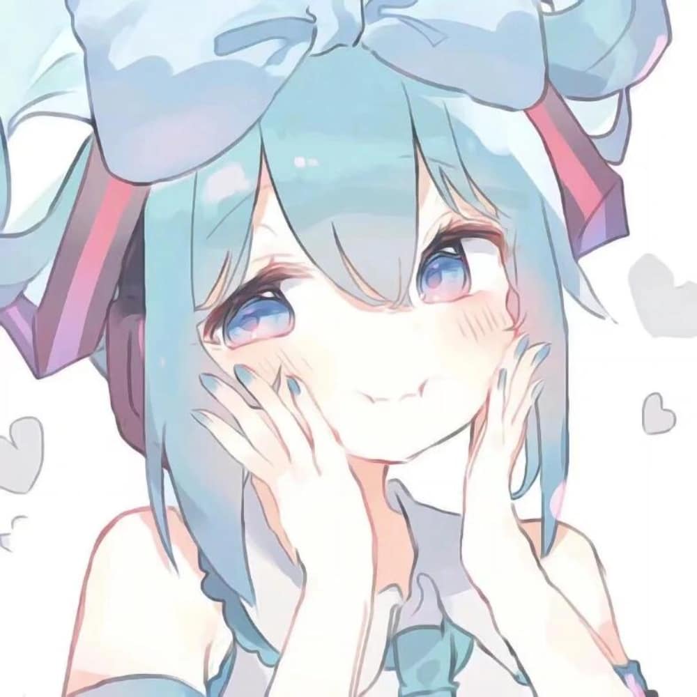 刘晓庆同款初音未来头像图片_5