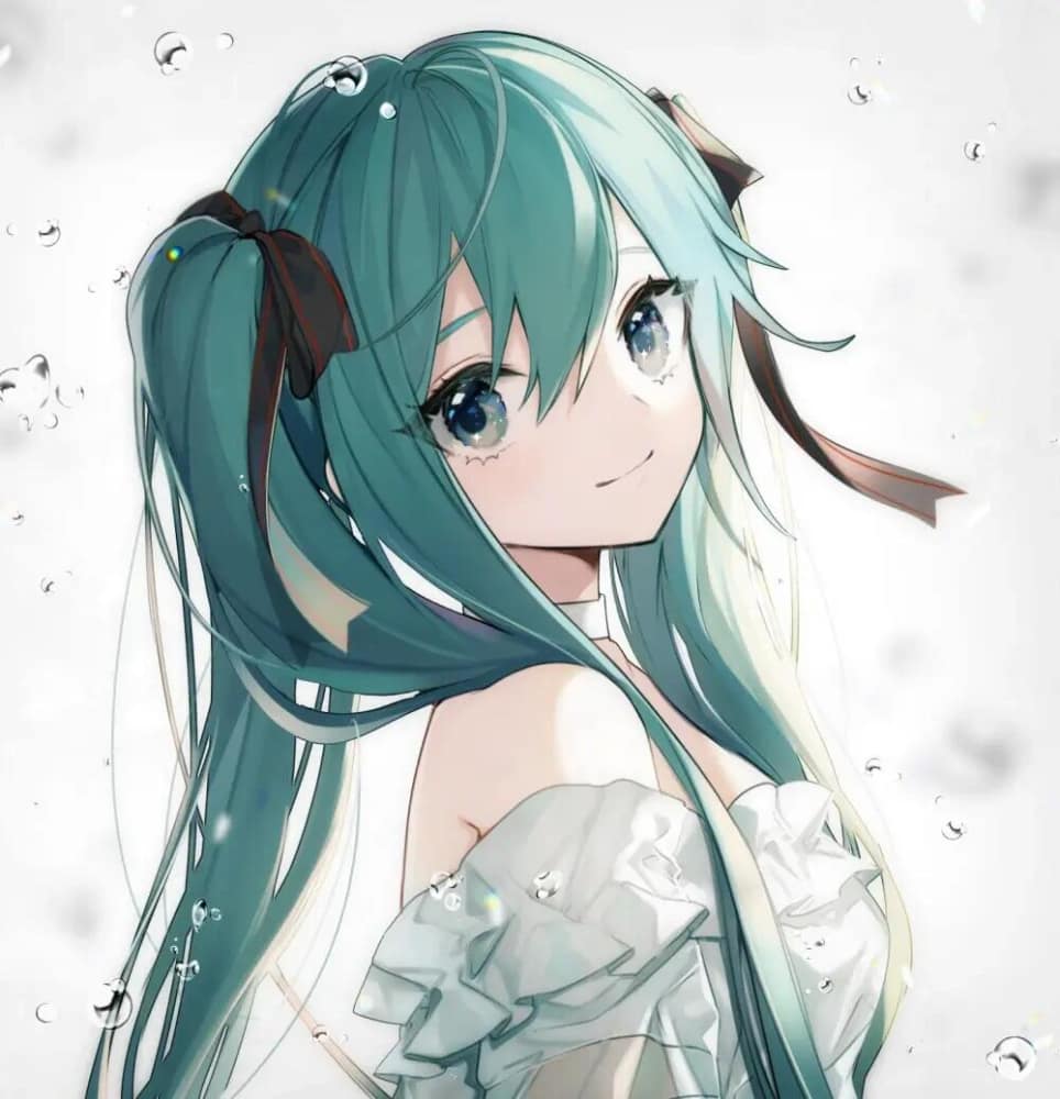 刘晓庆同款初音未来头像图片_11