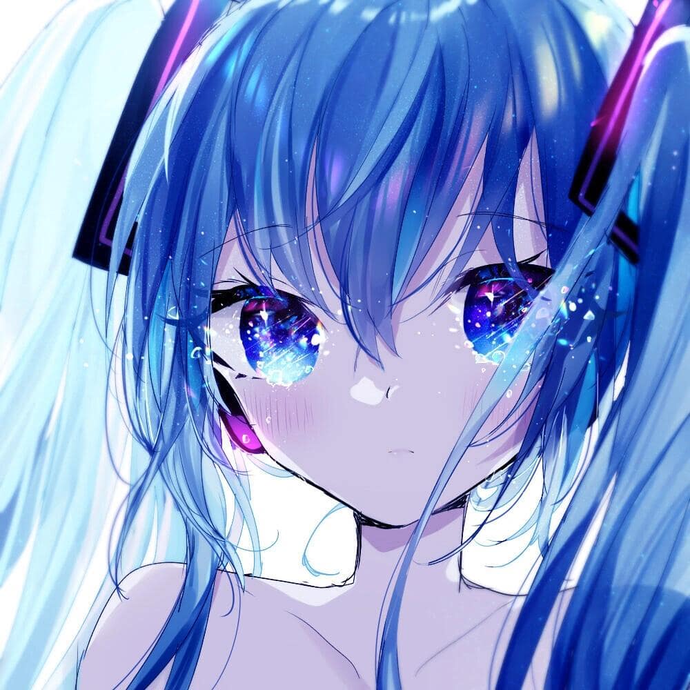 刘晓庆同款初音未来头像图片_18