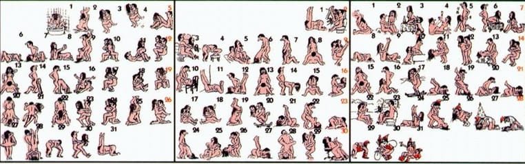 体位姿势大全100例图解图片演示_1