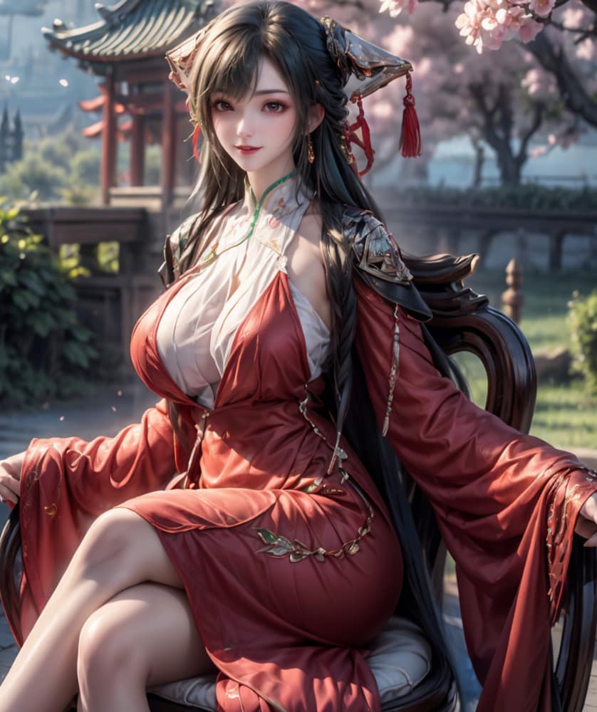 《王者荣耀》少司缘身材丰满最美的腿AI图片_2