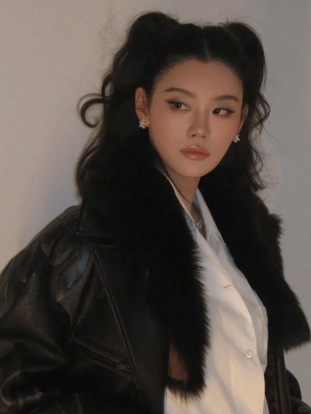 奚梦瑶双马尾造型图片_1