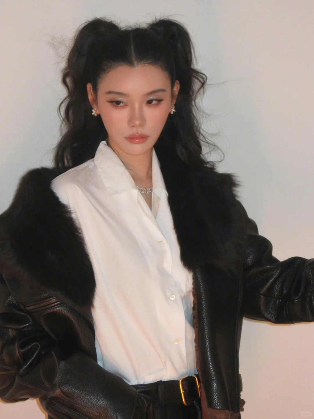 奚梦瑶双马尾造型图片_7