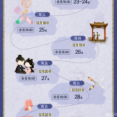 九重紫追剧日历更新集数和时间图片