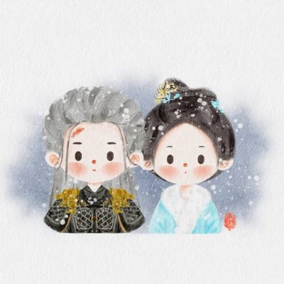 九重紫墨墨昭昭可爱卡通头像图片