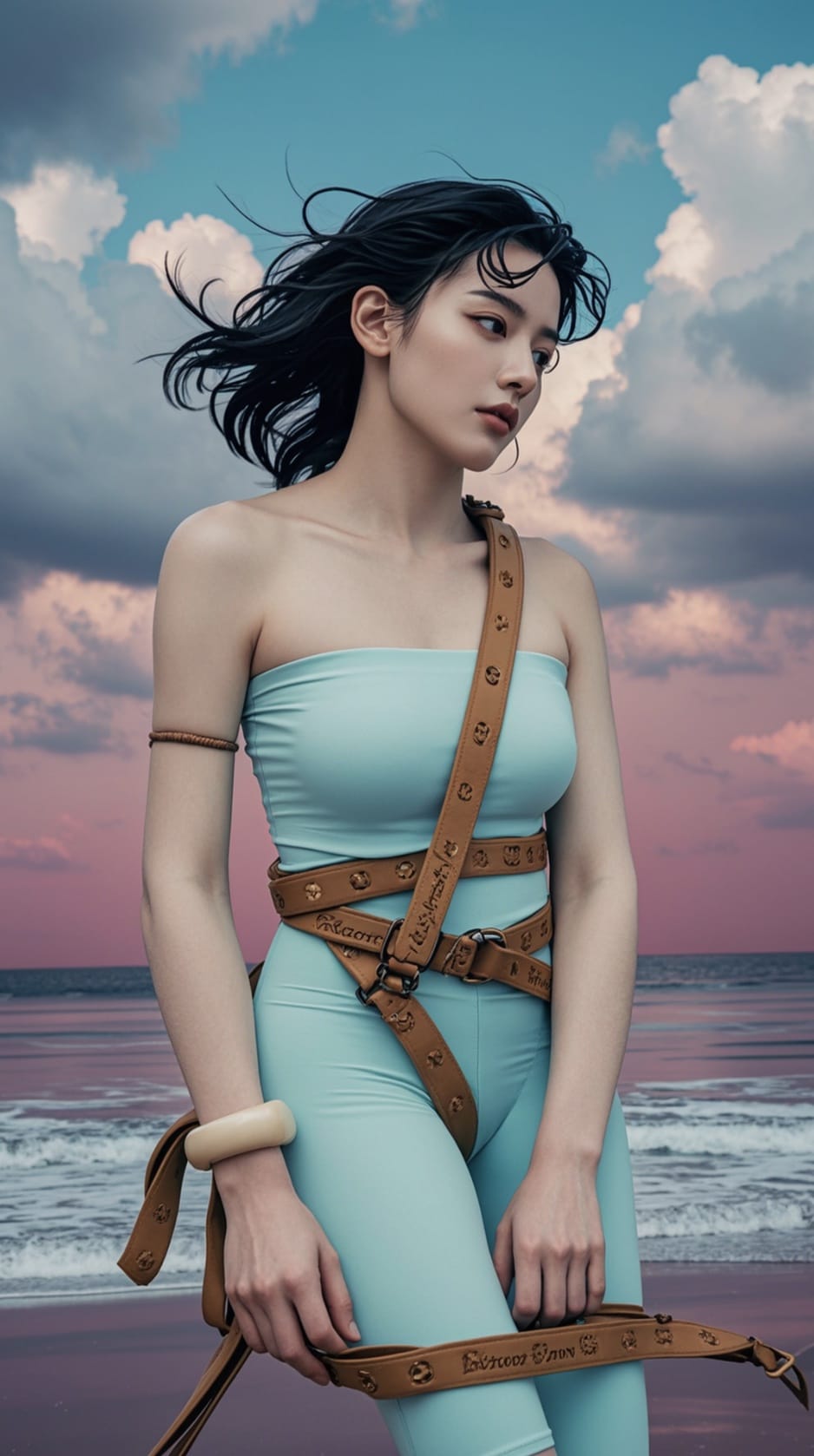 真人cos完美世界柳神被绑架图片_2
