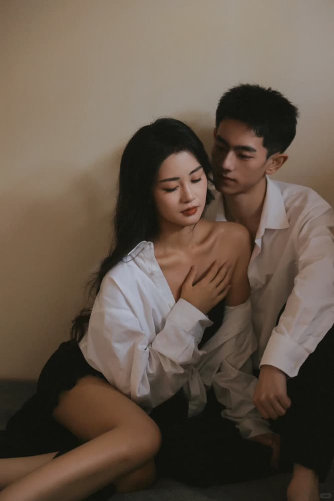 夫妻之间好看的图片,夫妻恩爱缠绵好看图片_3