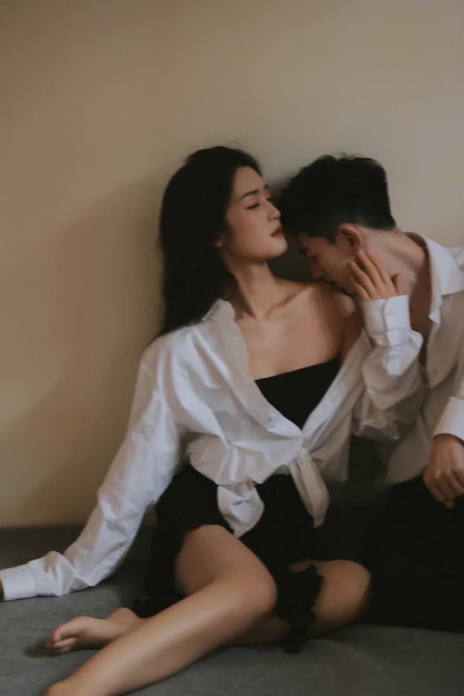 夫妻之间好看的图片,夫妻恩爱缠绵好看图片_5