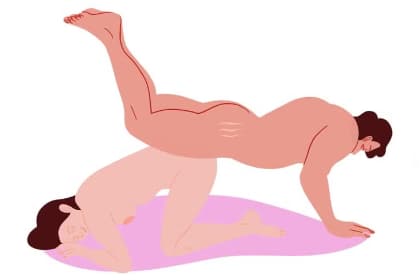 倒插莲花男女之间的寓意，男女倒插莲花姿势图片_4