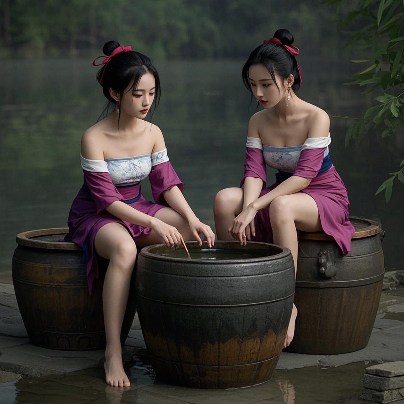 青楼女子房术绝活秘诀坐缸图片大全_5