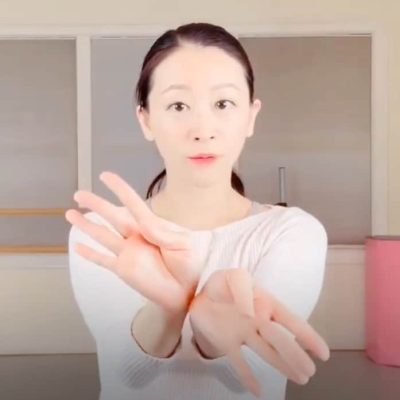 扣小花园的手势图步骤图片