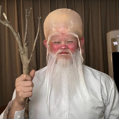 《哪吒2》无量仙翁仿妆视频