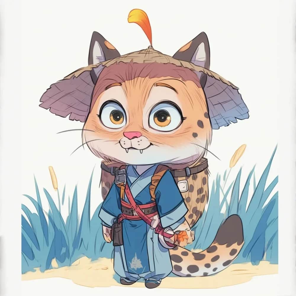 申小豹可爱头像《哪吒之魔童闹海 》_2