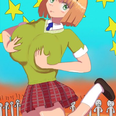 细川美树从二次元少女慢慢变成巨大娘图片