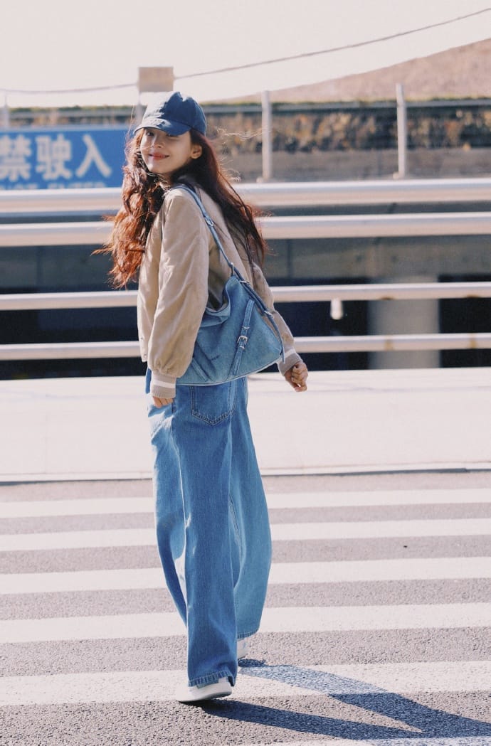章若楠染了红头发图片#章若楠巴黎时装周_3