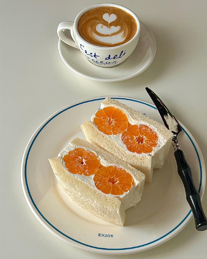 水果三明治甜点美食图片_8
