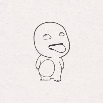 奶龙简笔画教程步骤图片