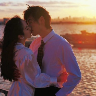 给你一个吻的浪漫唯美爱情图片