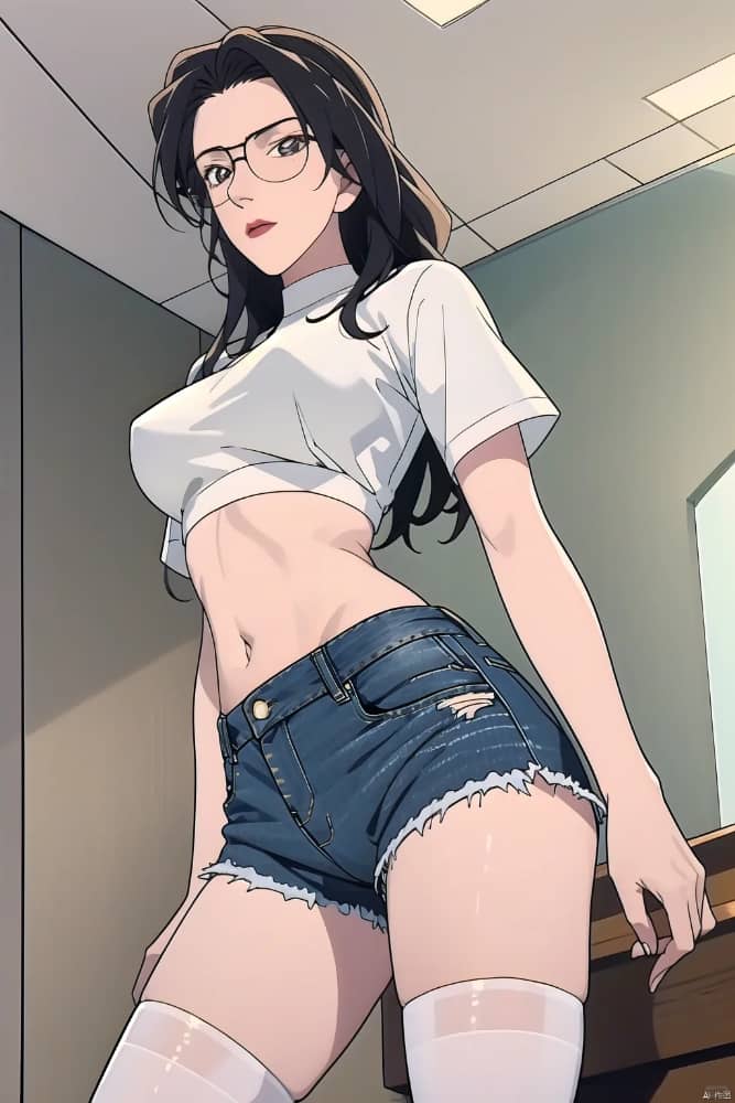 AI生成妃英理完美身材图片_5