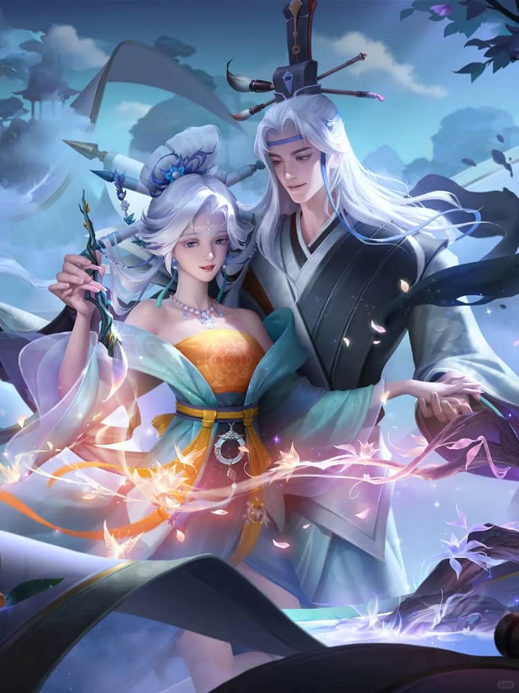 王者荣耀情侣cp高清图片_1
